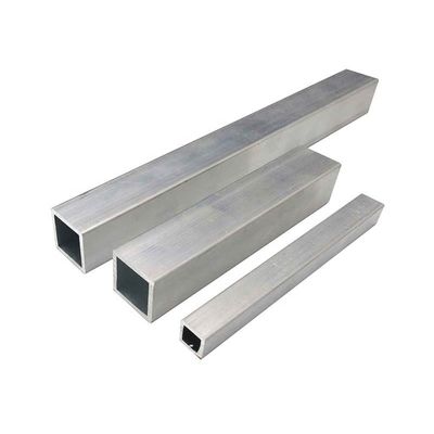 H12 H14 Cold Drawn Aluminium Tube Perforated Aluminum Square Pipe